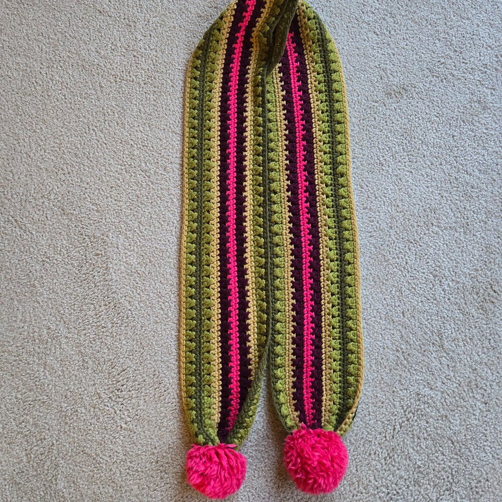 Lucky Cactus Scarf Crochet